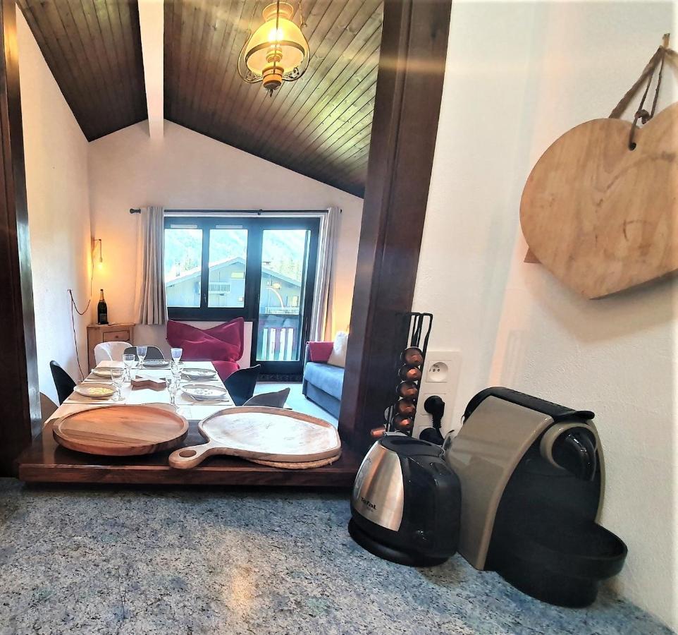 Chamonix Superbe Appartement Vue Mont Blanc Екстериор снимка