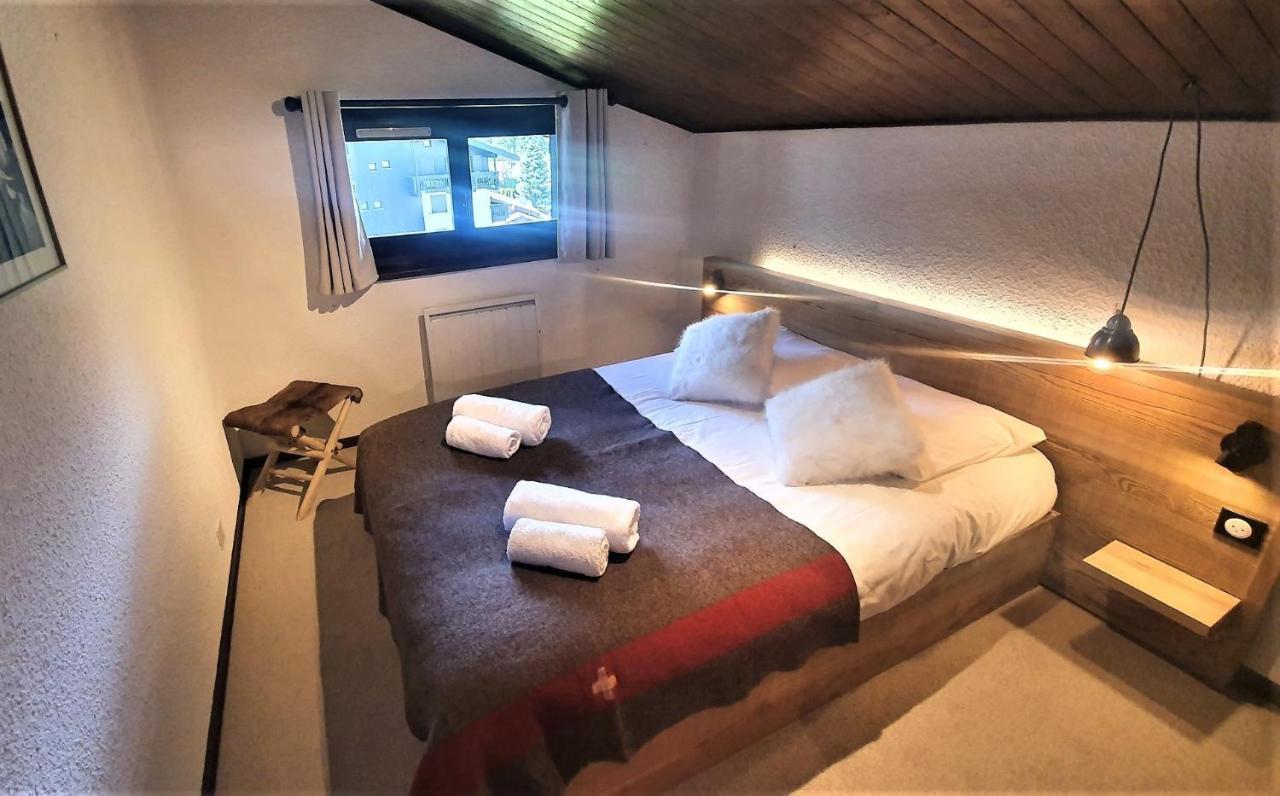 Chamonix Superbe Appartement Vue Mont Blanc Екстериор снимка